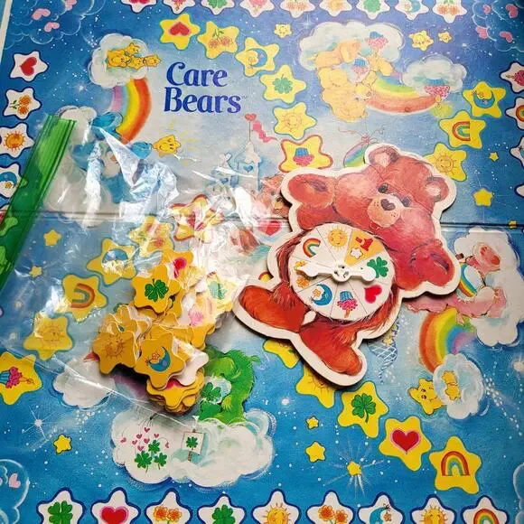 Vtg 80s Care Bear Board Game On the Path to Care-a-Lot - Picture 5 of 7
